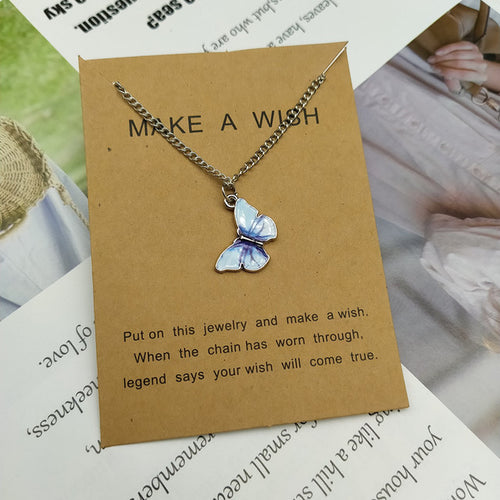 Load image into Gallery viewer, Butterfly Pendant Necklace