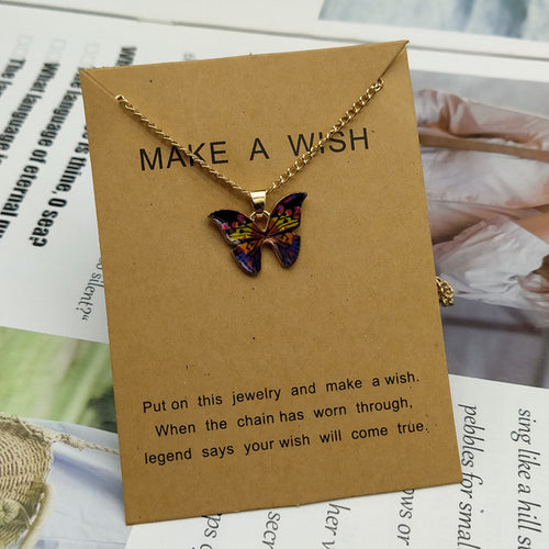 Load image into Gallery viewer, Butterfly Pendant Necklace