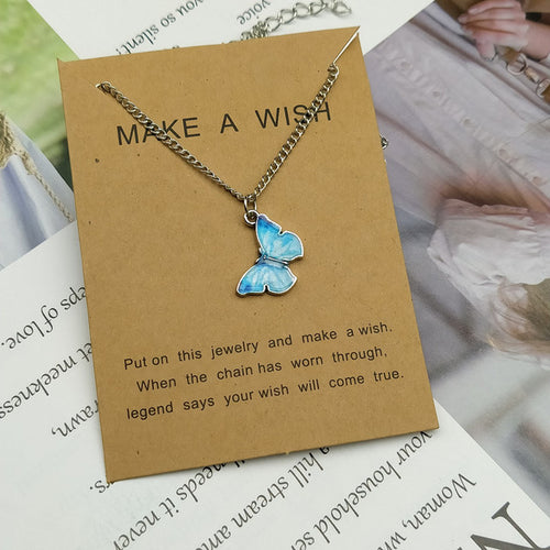 Load image into Gallery viewer, Butterfly Pendant Necklace