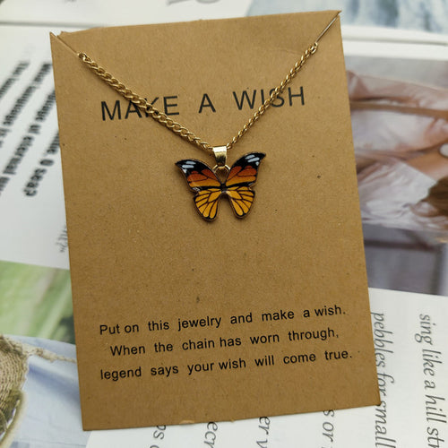 Load image into Gallery viewer, Butterfly Pendant Necklace