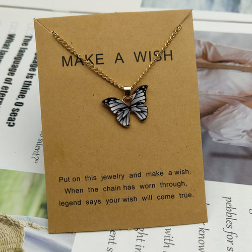 Load image into Gallery viewer, Butterfly Pendant Necklace