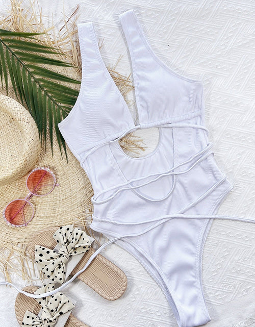 Load image into Gallery viewer, Bandage Swimsuit