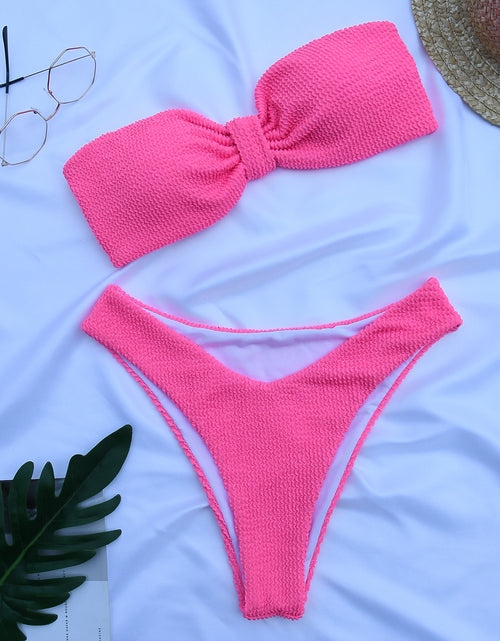 Load image into Gallery viewer, Bandeau Bikini Set