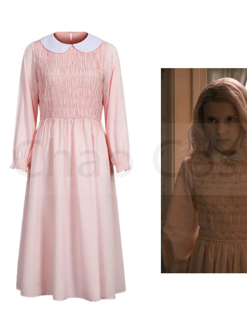 Load image into Gallery viewer, Movie Stranger Things Eleven Cosplay Costumes