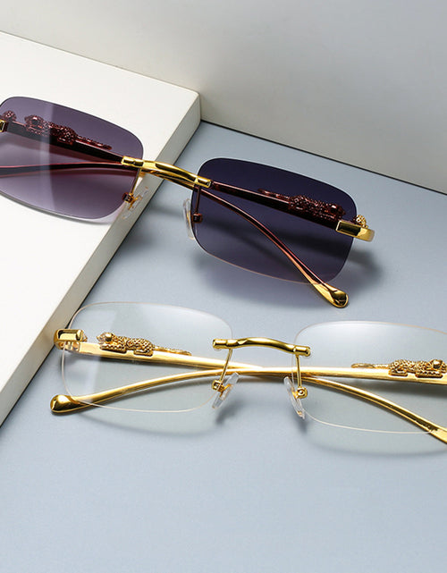 Load image into Gallery viewer, Rimless Square Sunglasses