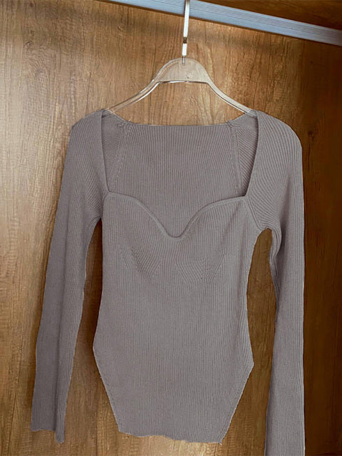 Load image into Gallery viewer, Woman's Long Sleeve Knitted Pullover