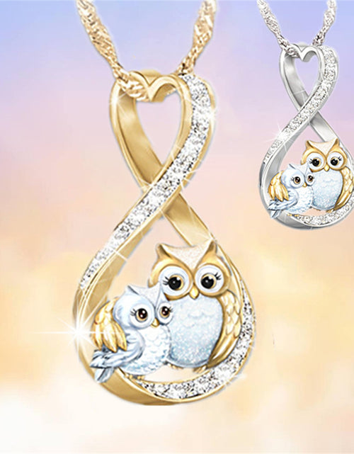 Load image into Gallery viewer, Infinity Ring Necklace